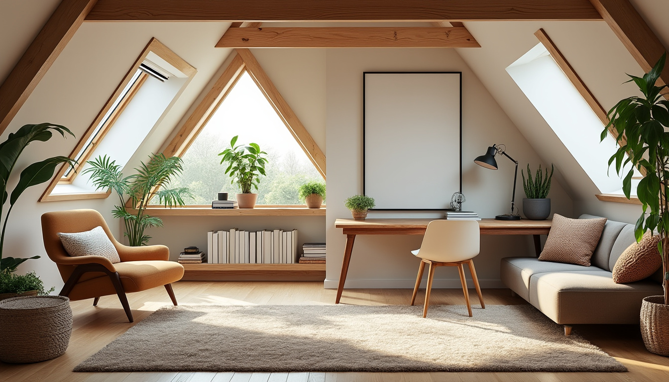 découvrez des idées inspirantes pour aménager vos combles ou votre grenier en espaces fonctionnels et esthétiques : chambre, bureau, dressing ou salle de jeux, exploitez tout le potentiel de votre maison !