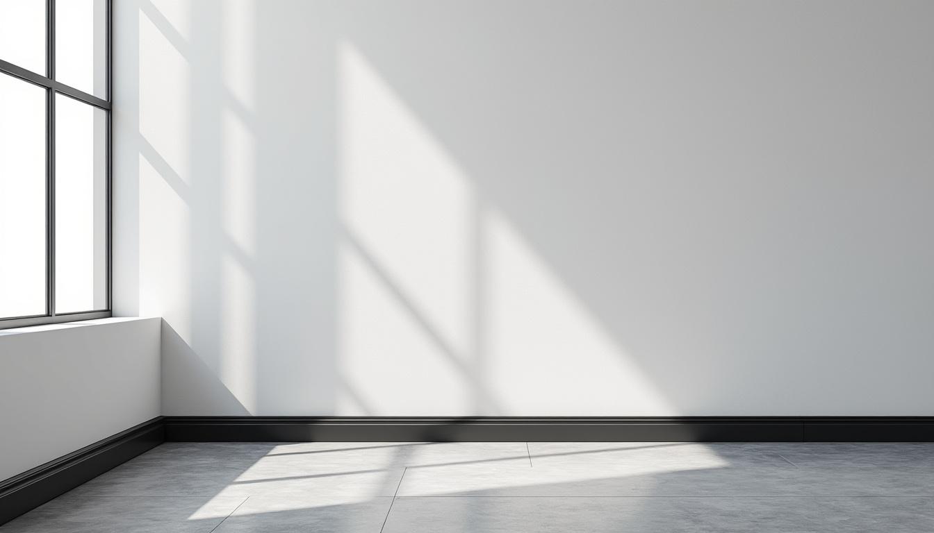 découvrez comment choisir la couleur idéale de votre plinthe pour sublimer un mur blanc et une plinthe noire grâce à notre guide complet et conseils pratiques.