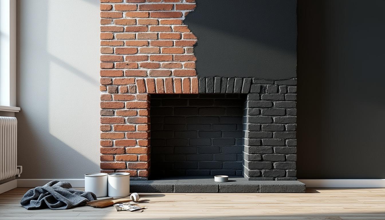 découvrez notre guide complet pour peindre votre cheminée en noir, avec des conseils pratiques et étapes détaillées pour un résultat élégant et durable.